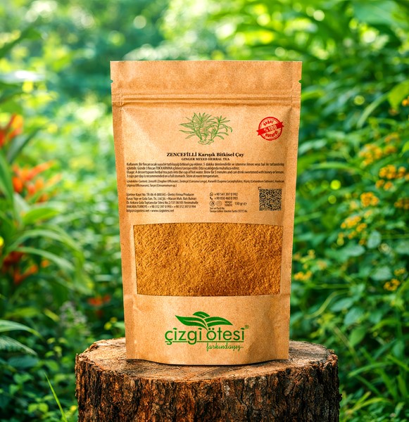 ZENCEFİLLİ Karışık Bitkisel Çay 150 gr,